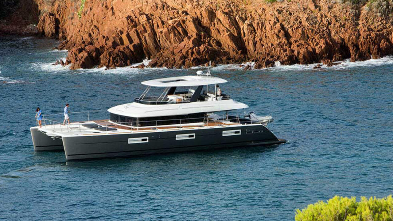 70 luxury catamaran cabo